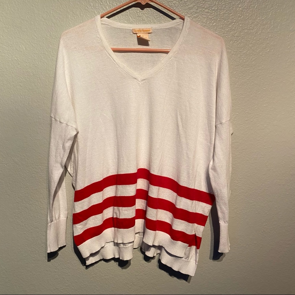Sweet Romeo striped sweater
